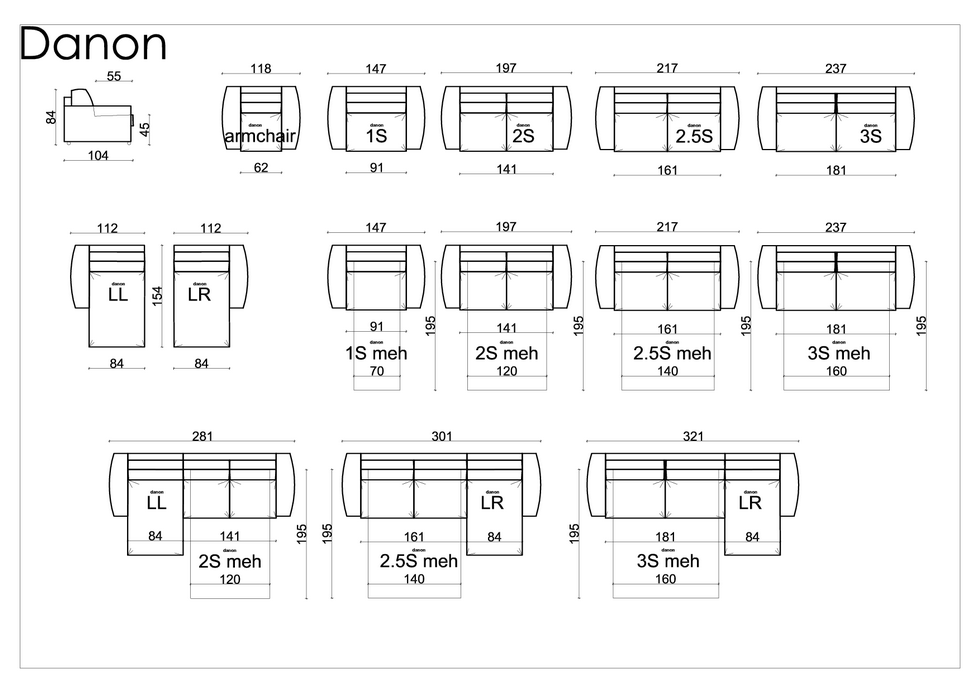 Dimensions